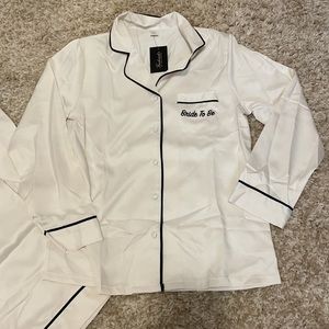 Bride To Be sleep set